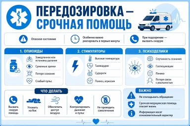 Помощь при передозировке в Калаче