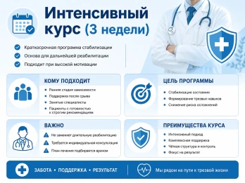 Реабилитация за 21 день в Калаче